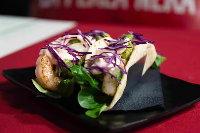 Wrap di pesce e verdure